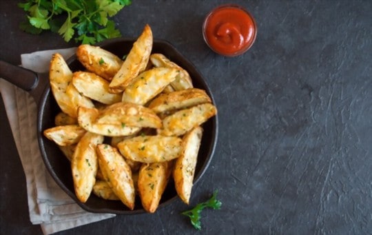 baked potato wedges