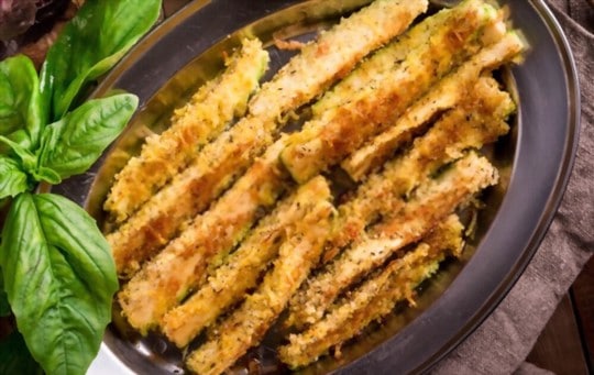 baked zucchini fries with ranch dipping sauce