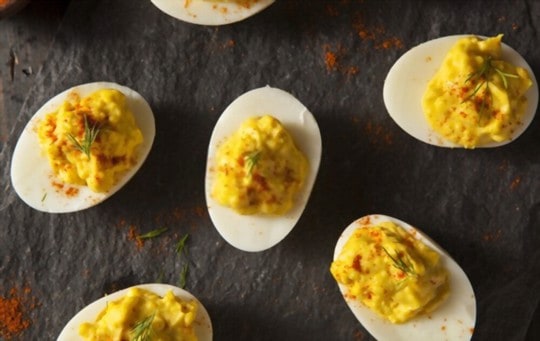 deviled eggs