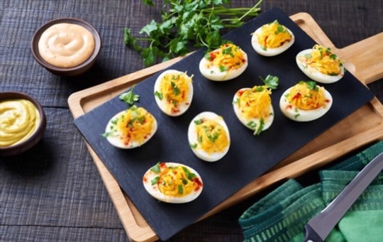 deviled eggs