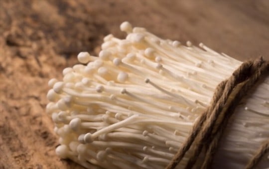 enoki mushrooms