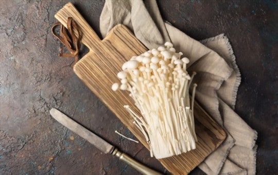 enoki mushrooms