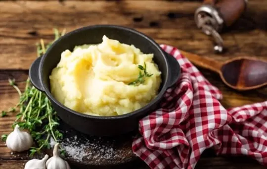 garlic mashed potatoes