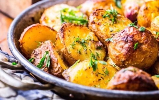 garlic roasted potatoes