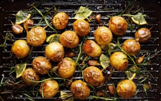 garlic roasted potatoes