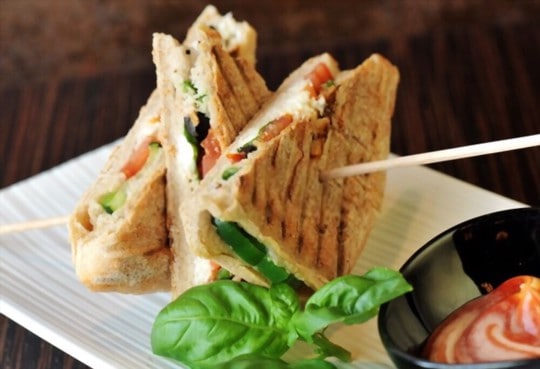 grilled vegetable panini