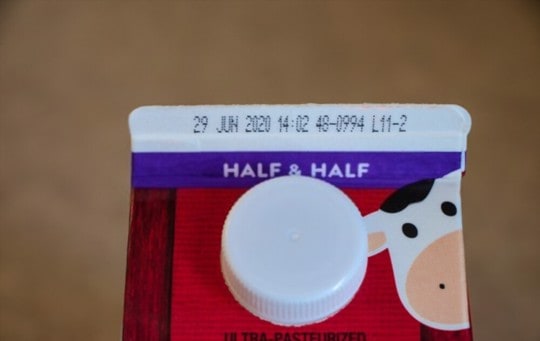 half and half cream