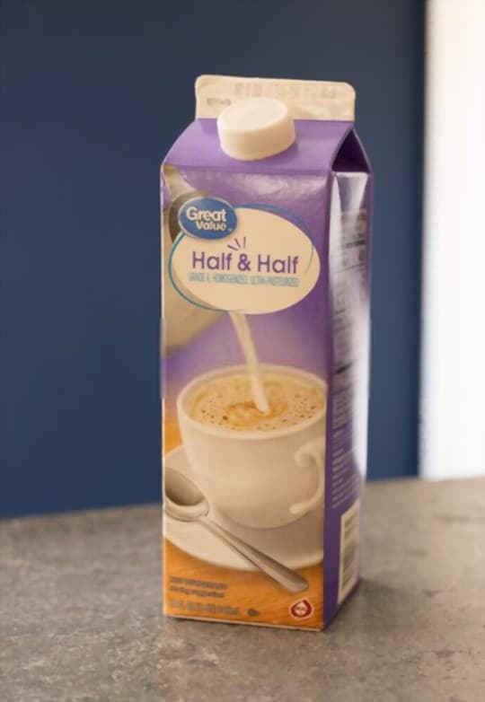 half and half cream