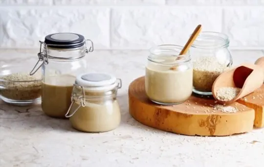 homemade tahini