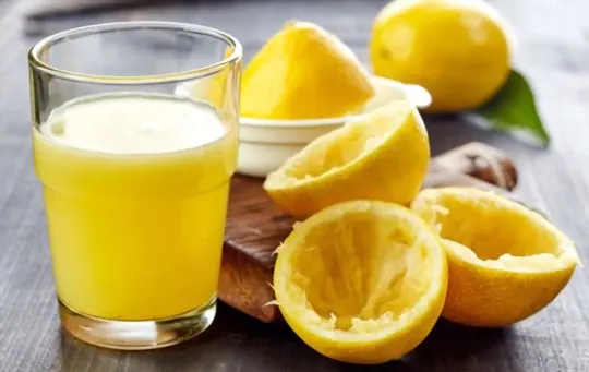 lemon juice