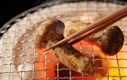 matsutake mushrooms