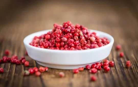 pink peppercorns