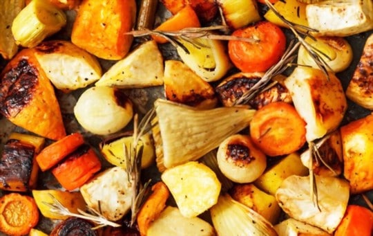 roasted carrots and fennel