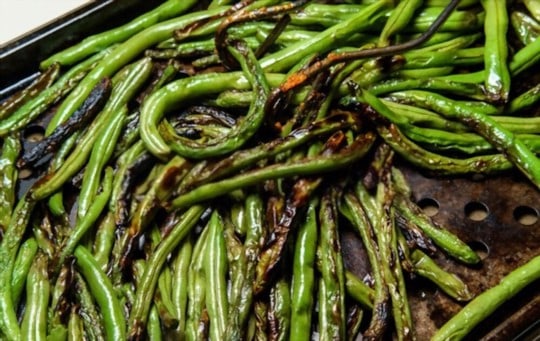 roasted green beans