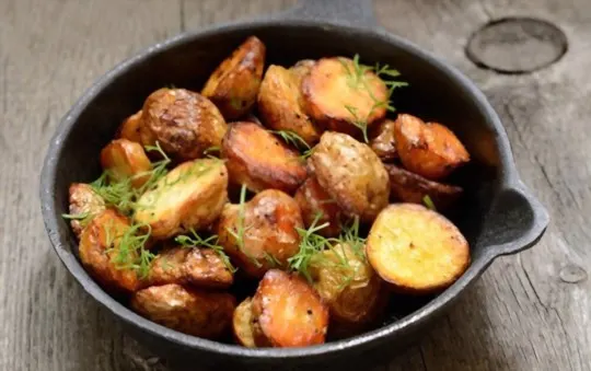 roasted potatoes