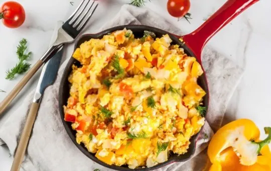 scrambled eggs