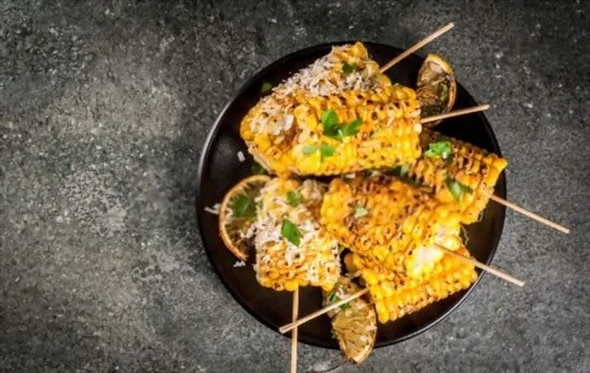 spicy grilled corn on the cob