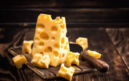 swiss emmental cheese