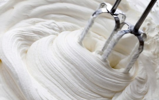 whipping cream