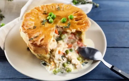 why consider serving side dish with chicken pot pie