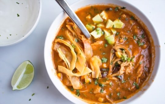 why consider serving side dish with chicken tortilla soup