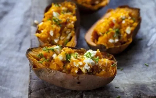 baked sweet potatoes