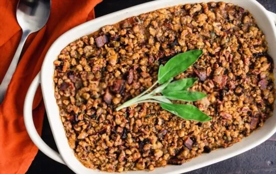 bourbon sweet potato casserole with bacon pecan