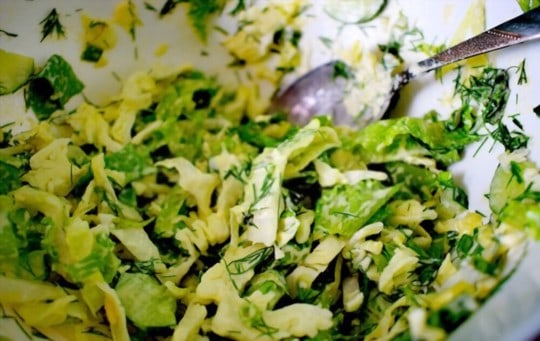 cabbage and cucumber salad