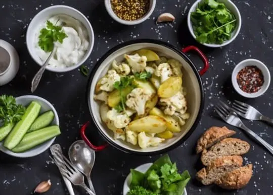 cauliflower potato salad