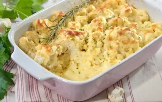 cheesy cauliflower