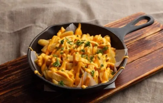 cheesy fried potatoes