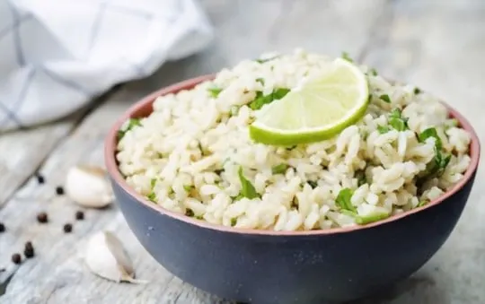 cilantro lime rice