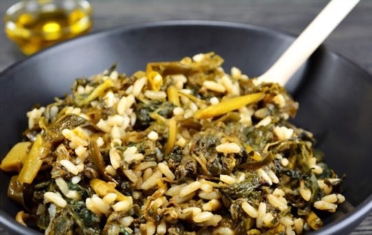 crunchy braised kale