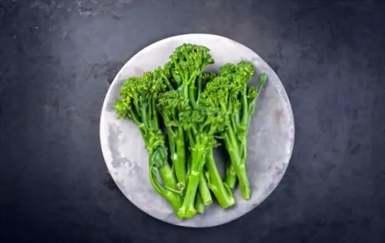 crunchy broccoli rabe