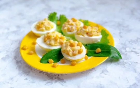 deviled eggs