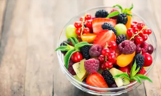 fresh citrus fruits salad