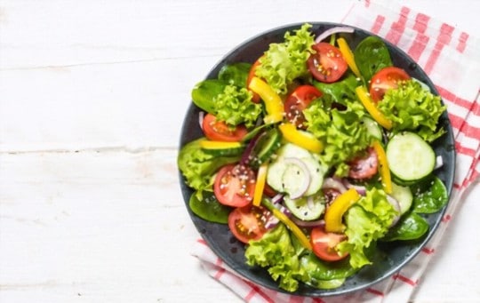 fresh veggie salad