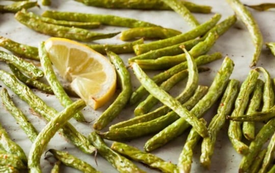 garlic lemon green beans