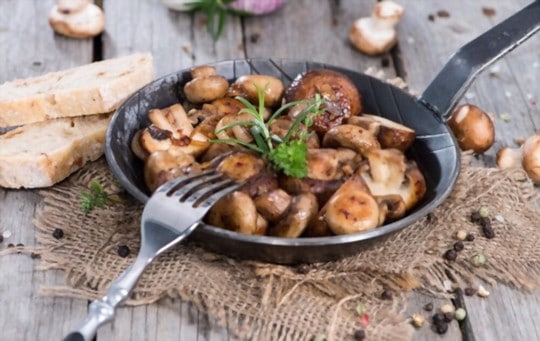 garlicky oven roasted mushrooms