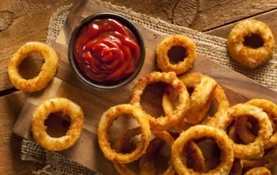 golden onion rings