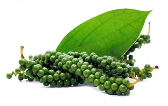 green peppercorns