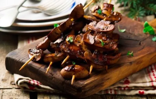 grilled balsamic mushrooms