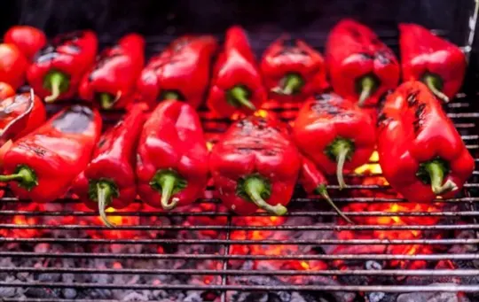 grilled peppers