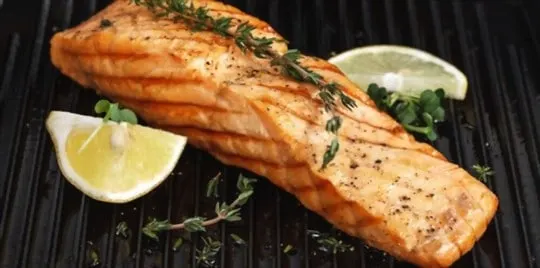 grilled salmon