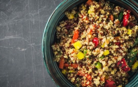 healthy quinoa salad