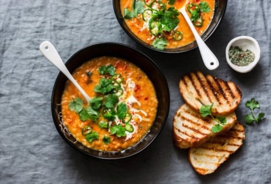 lentil soup with lemon