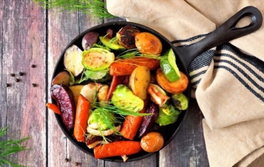 mixed roasted veggies