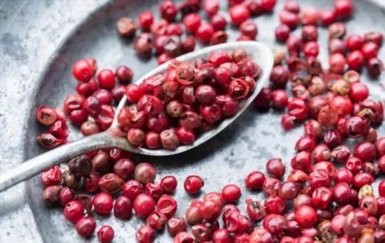 pink peppercorns