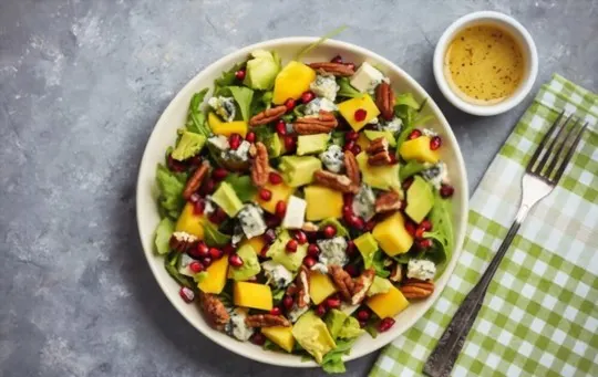 quick and fresh mango avocado salad