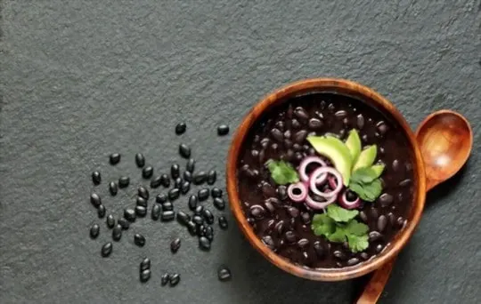 rice black beans and avocado